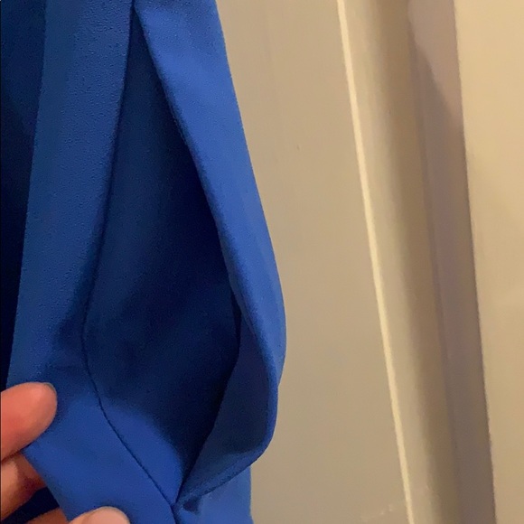 Banana Republic Cobalt Blue Sleeveless Blouson Mini Dress - Picture 5 of 8